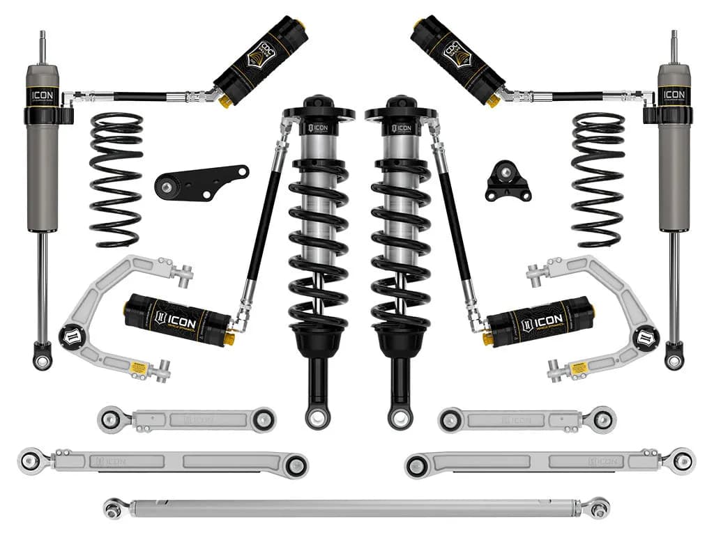 ICON 2025-2026 Toyota 4Runner 4WD, 1.25-3" Lift, Stage 10 Suspension System, Billet