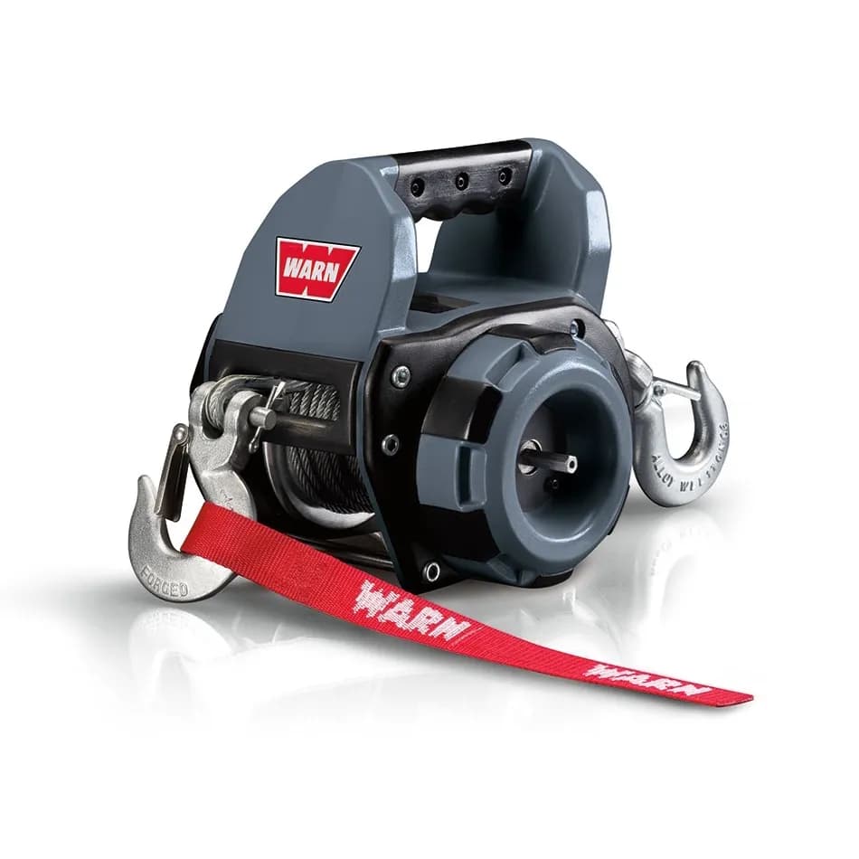 WARN - Turn your drill into a powerful pulling tool. The Drill Winch with wire rope has a 750 lb. capacity and is powered by your drill. Ideal for dragging l