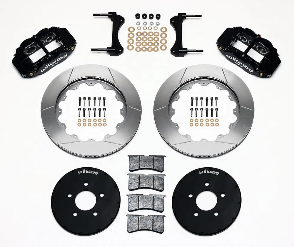 1994 - 2004 Ford Forged Narrow Superlite 6R Big Brake Front Brake Kit (Hat) - 140-9117