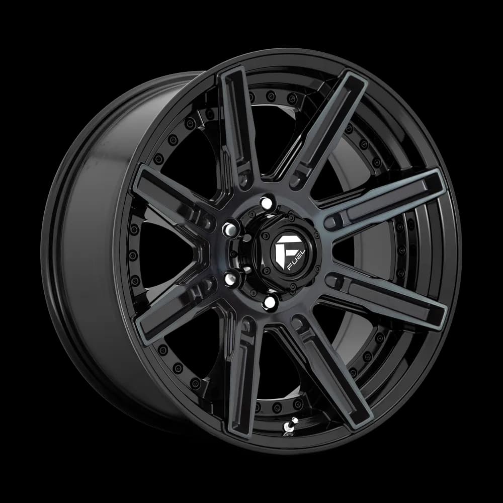 D709 20x9 5x5.5 Mt-Blk 01mm