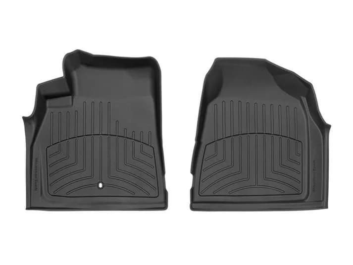 Black Front 3D Floor Mats Buick Enclave 2008