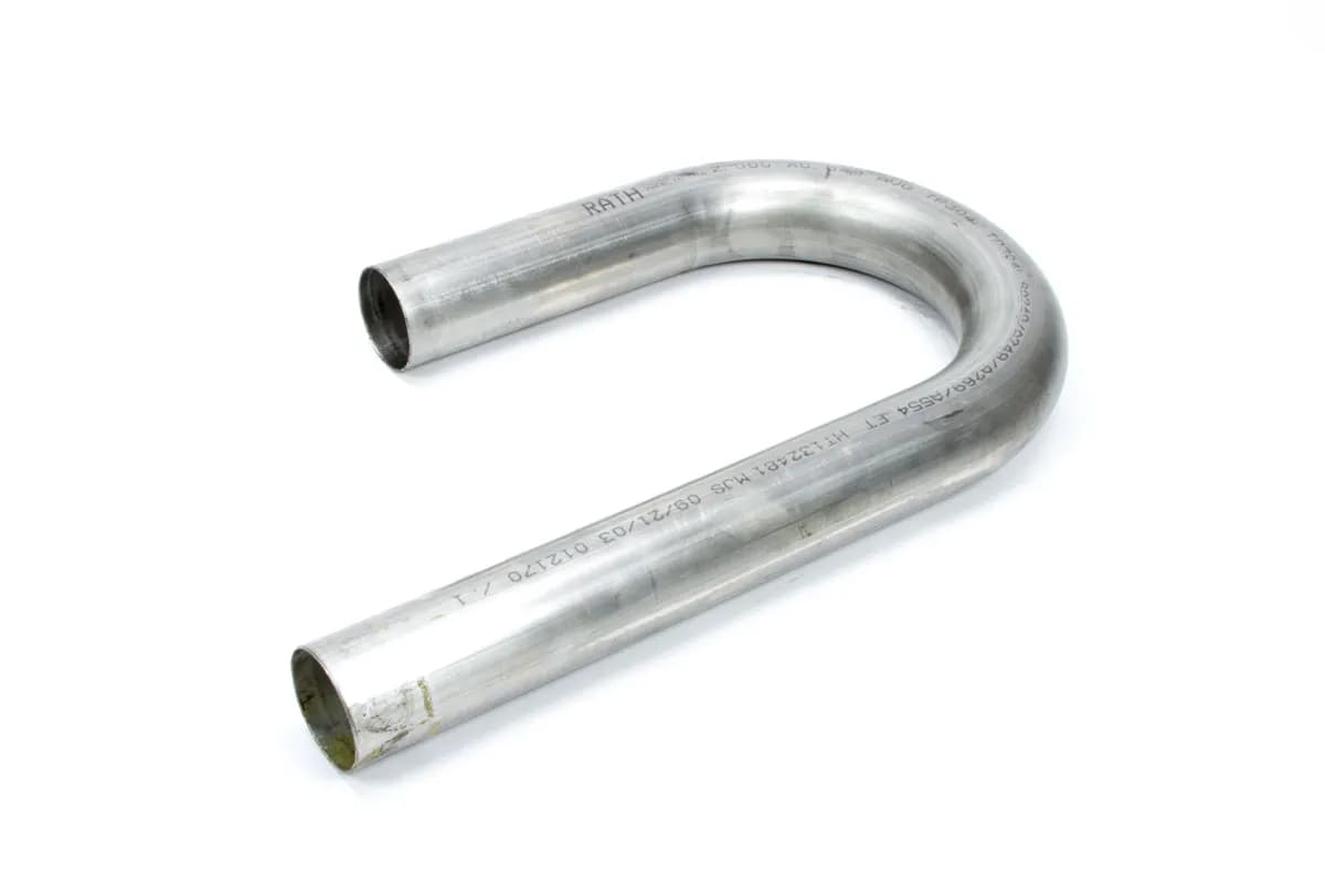 Patriot Exhaust H6916 304 Stainless Steel 2" tube diameter, 4" radius J-Bends