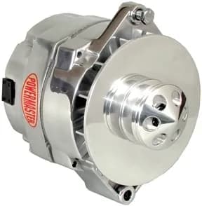 Alternator; 12si; 150 Amp; 100 Idle; 1 Groove V Type; Baffle And Cone; Polished;