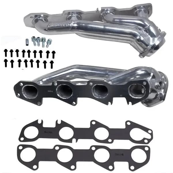 2009-2023 Dodge 5.7l Challenger Charger Hemi Cars 1-34 Shorty Headers Polished Silver Ceramic