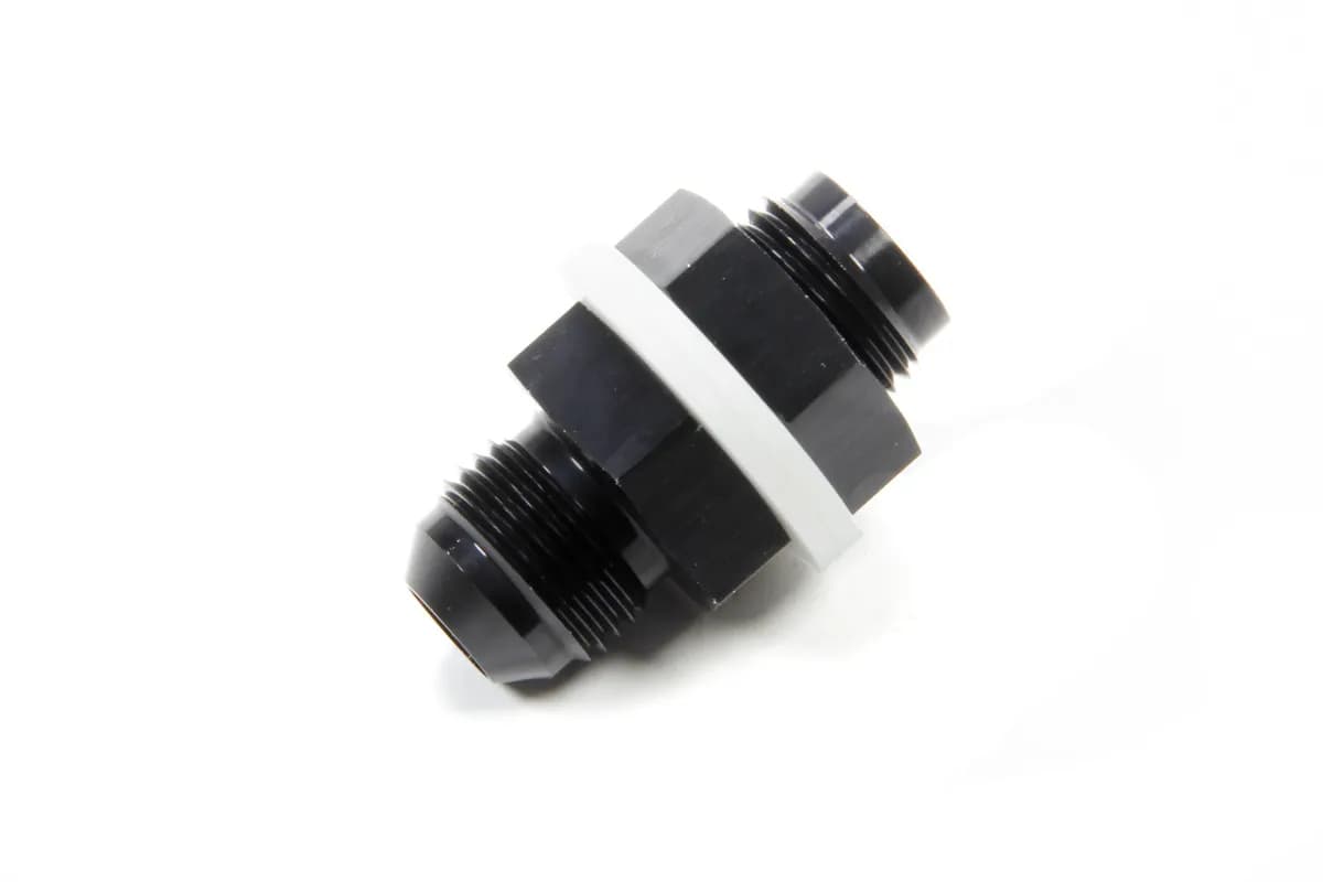 Vibrant Performance - 16893 - Fuel Cell Bulkhead Adapter Fitting; Size: -8AN (With 2 PTFE Crush Washers & Nut)