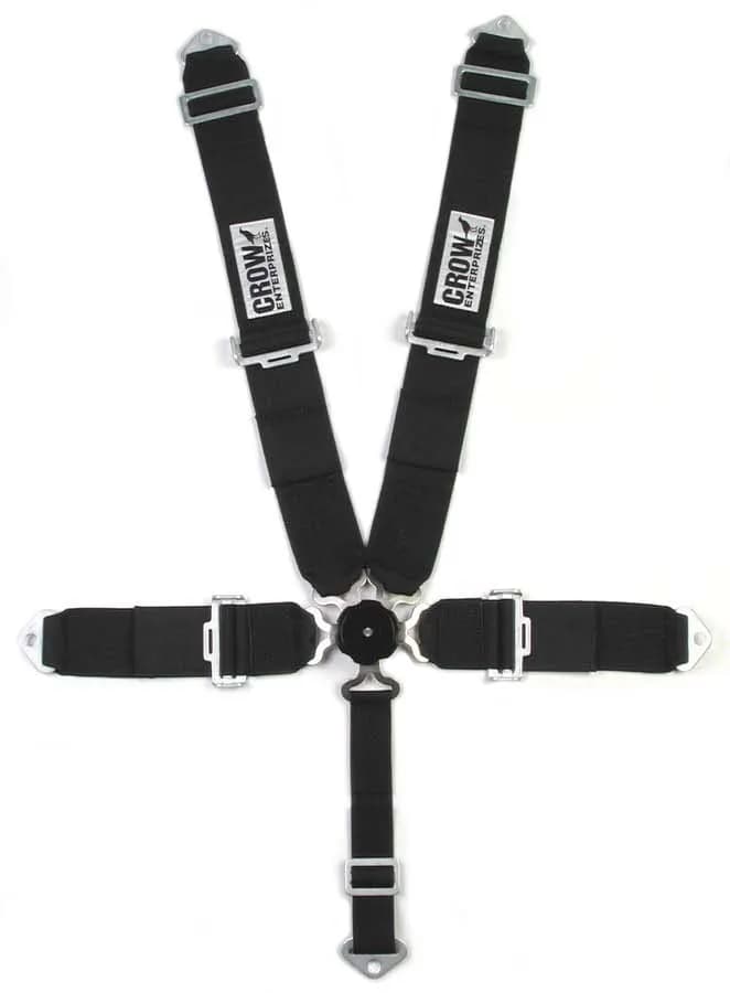 5-Way Kam Lock 3in 50in Lap Belt Black