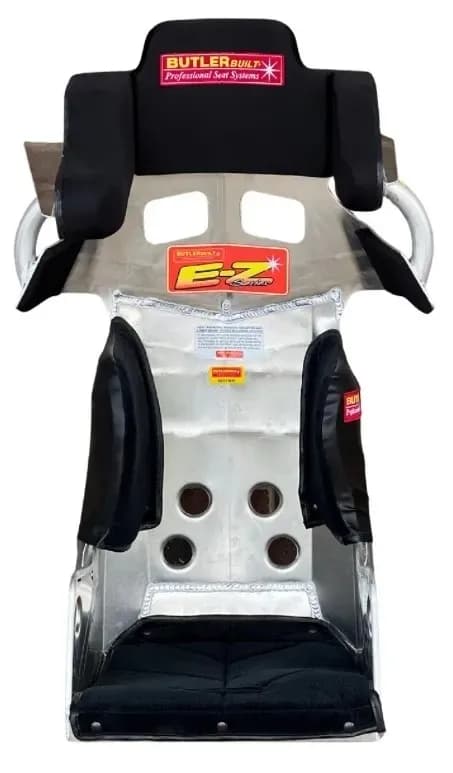 Seat EZIII Sprint 15.5in 1in Tall 3pc Black Cover