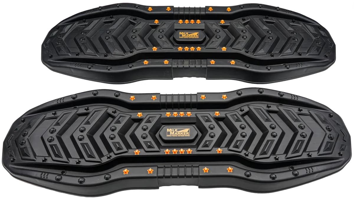 Recovery Traction Boards with Storage Bag Pair Mile Marker