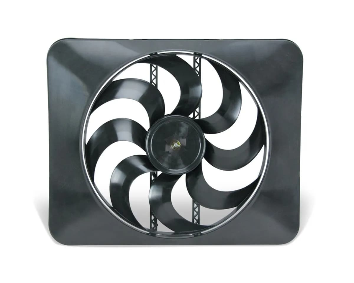 Fan Electric 15in Single Shrouded Puller Universal w/ Controls