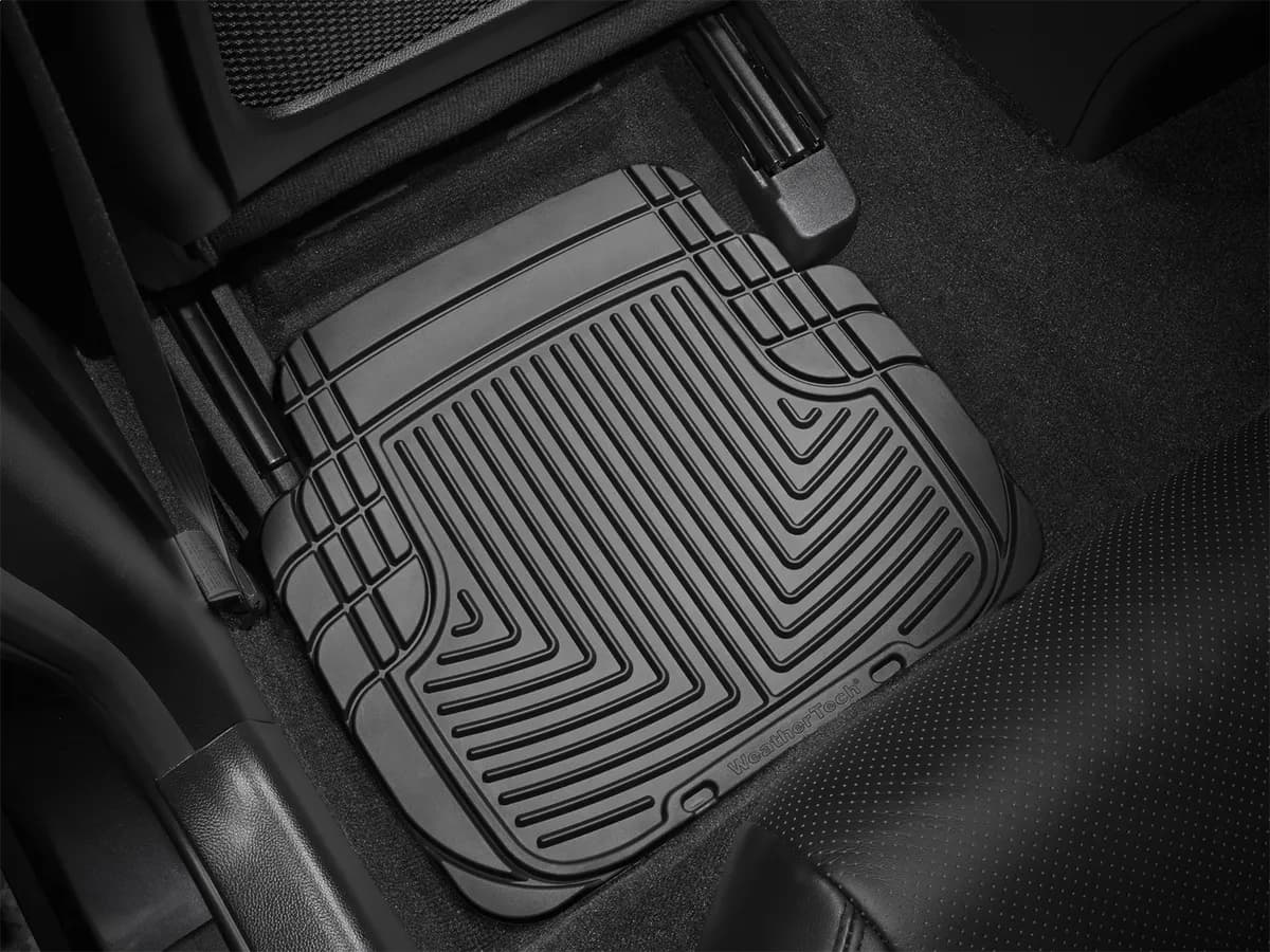 2005 + Acura RL Black Rear Rubber Mats / 2004 - 2006 Chevrolet Aveo Black Rear Rubber Mats Fits 5-door model only / 1996 - 1999 BMW 328is Black Rear Rubber Mats Fits coupe only
