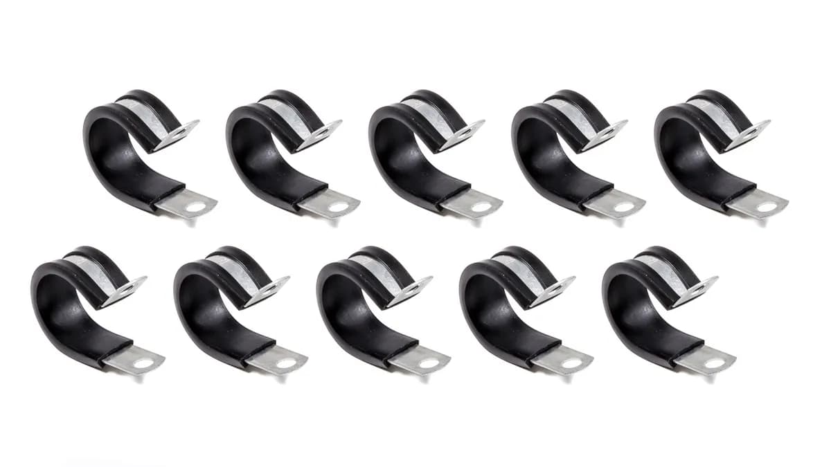7/8in (875in) Padded Line Clamps Bag of 10 Pcs
