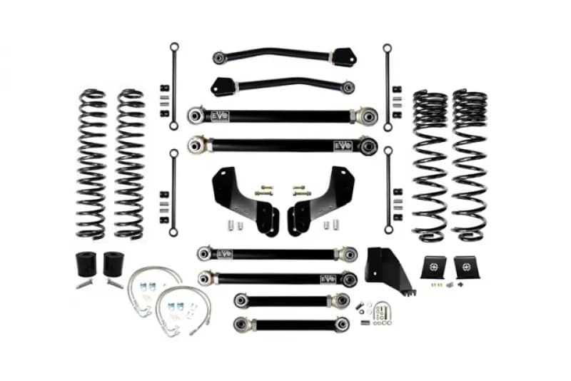 EVO Manufacturing 6.5in Enforcer Overland Lift Kit Stage 4 - JT