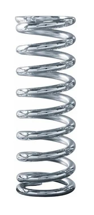 QA1 12CS225 Spring Chrome Silicon 2-1/2 Id 12-225 Lbs Chrome Plated