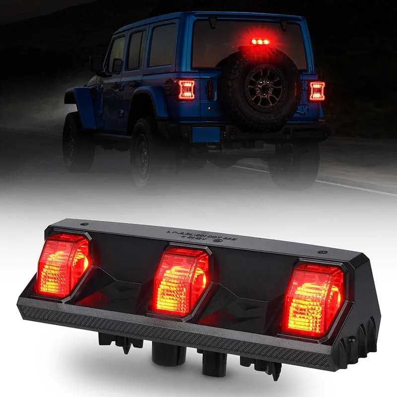LED Third Brake Light for 2018+ Jeep Wrangler JL