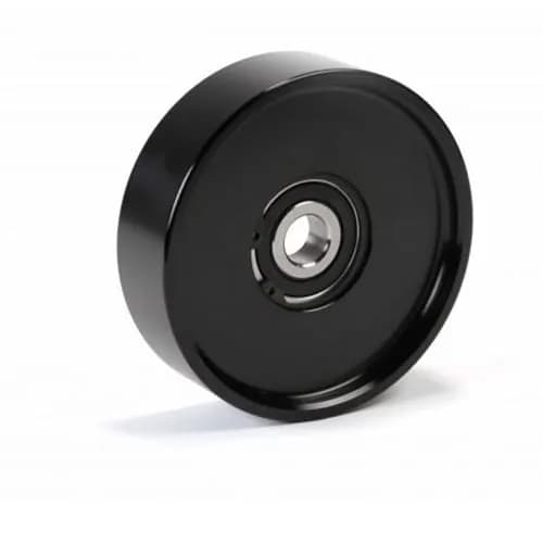 Fleece Upper Fan Idler for use with Electric Water Pump (Black Finish Contrast Cut) 03-18 5.9L / 6.7
