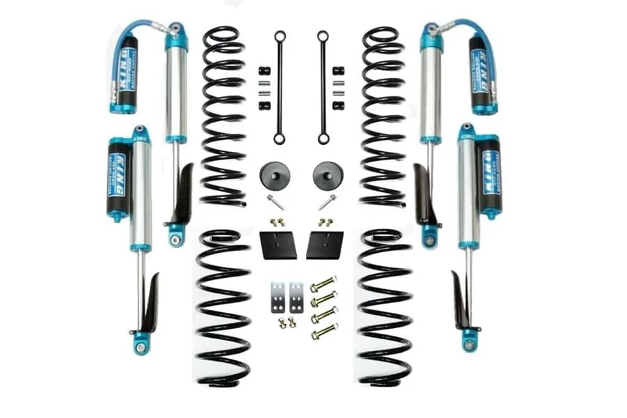 Evo Manufacturing 2.5in HD Enforcer Stage 1 Lift Kit w/ King 2.5 Shocks - JL (Gas/392)