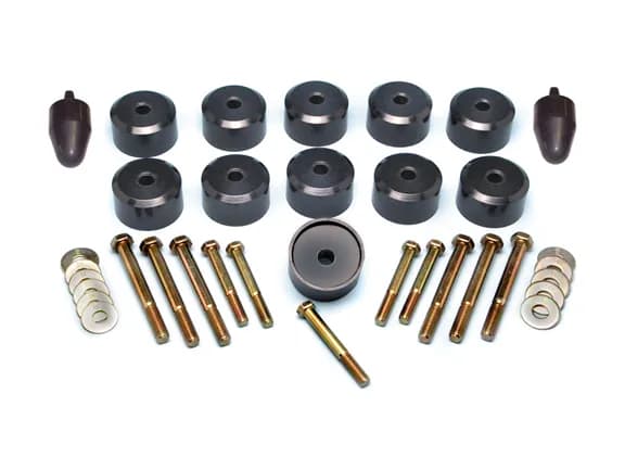 Body Lift Kit 87-06 Wrangler YJ TJ/LJ 1 Inch Lift Includes Hardware RockJock 4x4