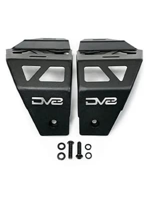 2018-2025 Jeep Wrangler JL JLU Gladiator JT DV8 Offroad A-Pillar Dual Pod Light Mounts
