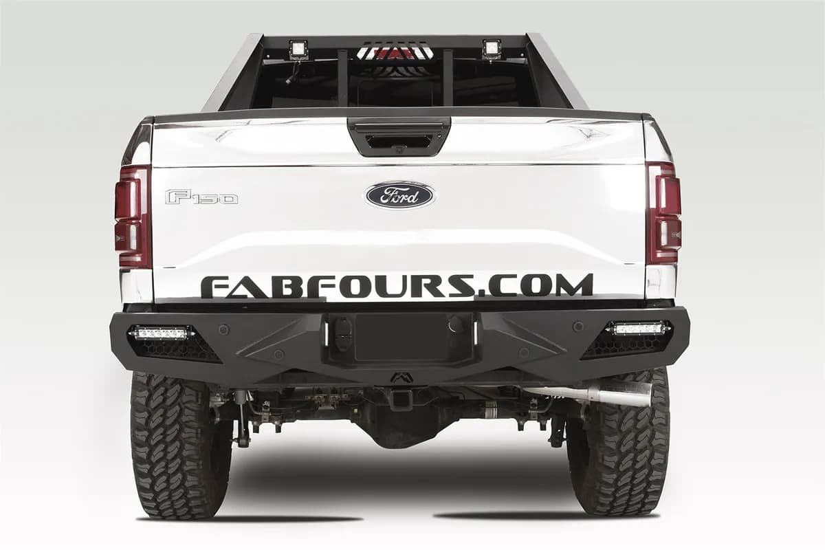 Vengeance Rear Bumper; 2 Stage Black Powder Coated; w/Sensors;