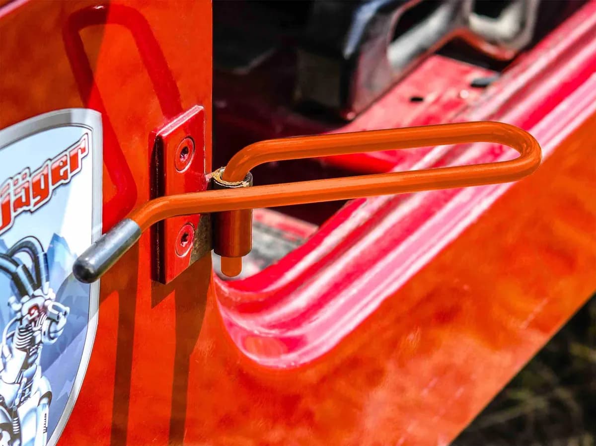Exterior Accessories 1997-2006 Foot Pegs Fluorescent Orange