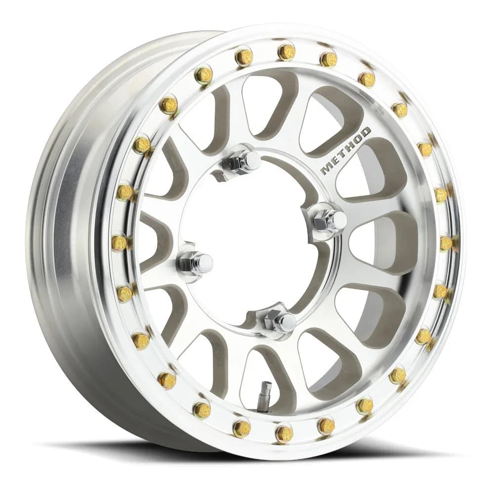 Mr401r UTV Beadlock 15x5 2.5+2.5/0mm Offset 4x156 127mm Centerbore Raw Mac