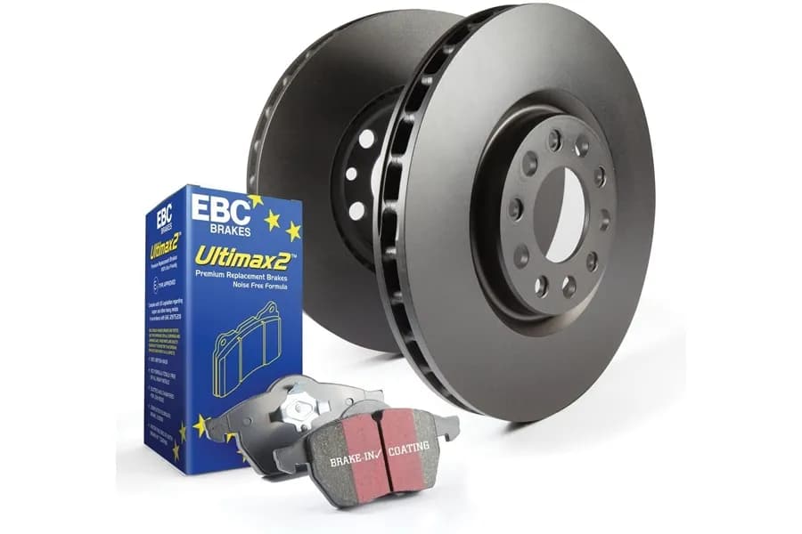 S1 Kits Ultimax 2 and RK Rotors; Front; FMSI Pad No. D1273; Vented; 5 Bolt Holes; 302mm Dia.; 55mm Height; 28mm Thick; 72.1mm Center Hole Dia.;