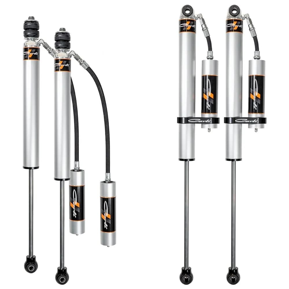 Carli Suspension Backcountry 2.0 Remote Reservoir Shocks Front and Rear 2.5/3.5" Lift 05-24 Ford F-250/F-350