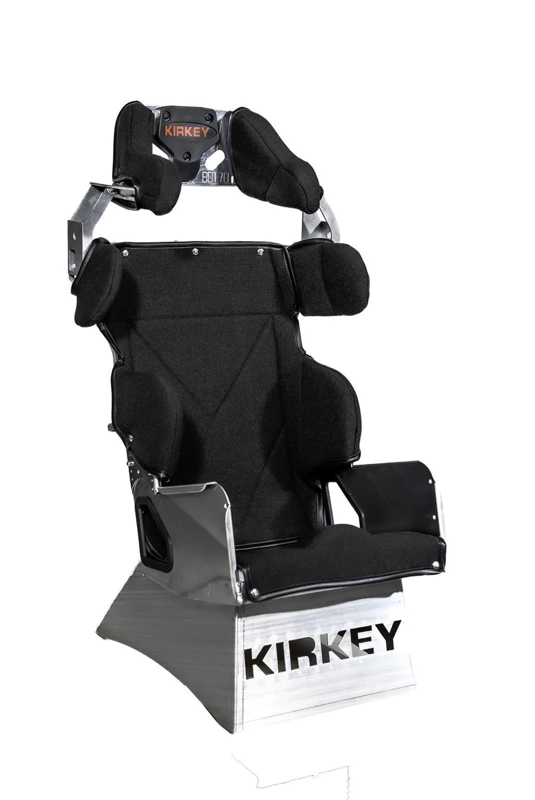 Kirkey Racing 80 Series Seat 15in. Kit - Standard 20Â° Layback Containment Seat with Black Cover (Blemished)