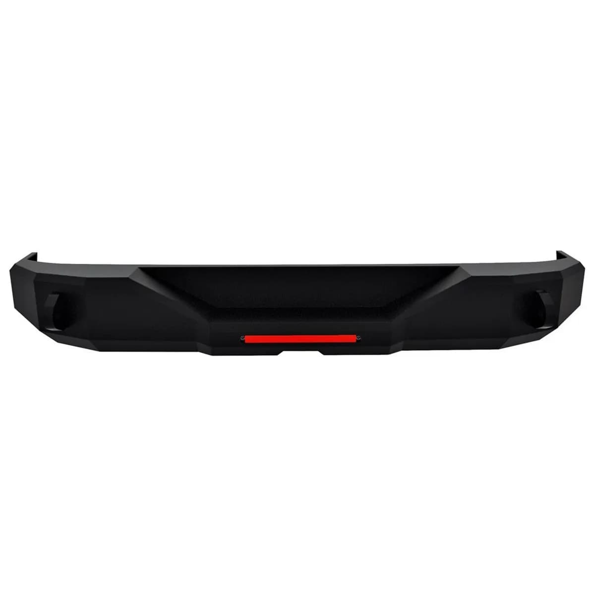 Magnum Rear Bumpers Black Textured Alloy Steel - 07-18 Jeep Wrangler JK/JKU