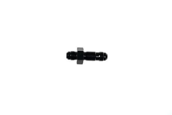 16 Straight Male An/Jic Bulkhead Black
