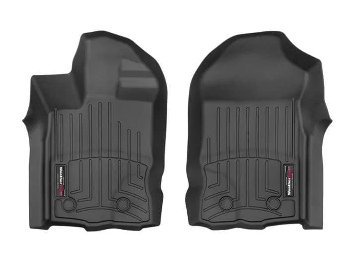 FloorLiner™ DigitalFit®; Black; Front;