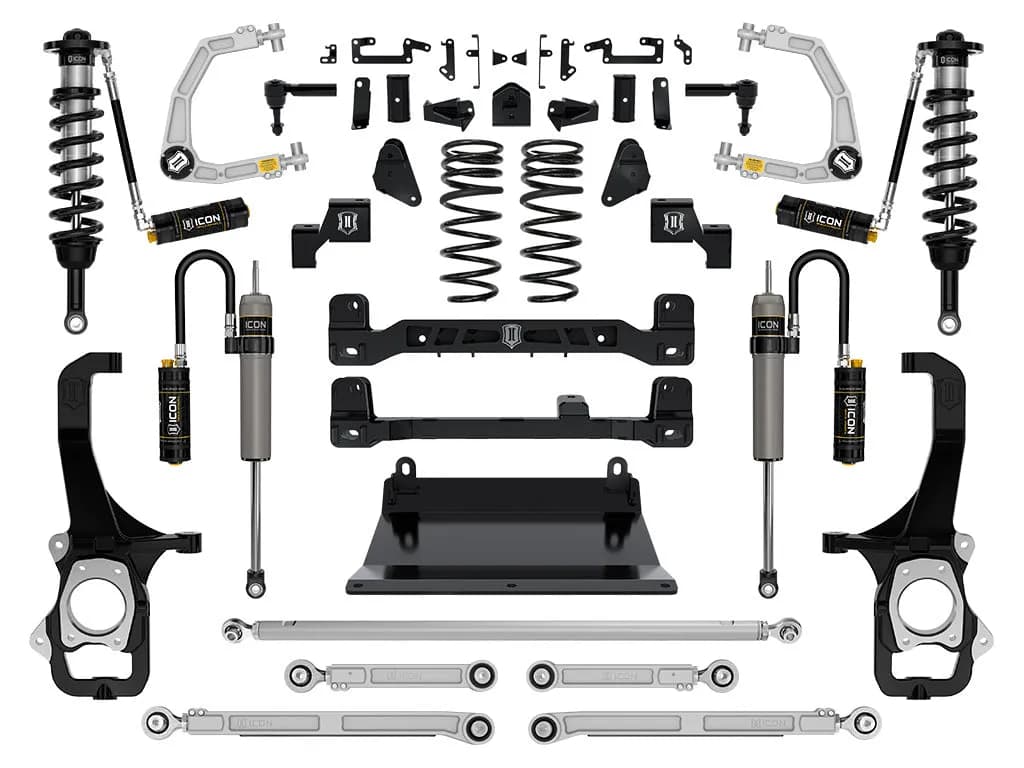 ICON 2022-2024 Toyota Tundra, 6" Lift, Stage 7 Suspension System, Billet, CDCV