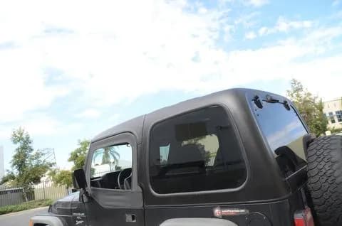 Jeep Hard Top Square Back 2-Piece for 2 Door 96-06 Jeep Wranglers 275wPAL