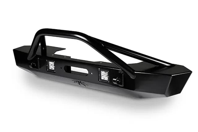 Poison Spyder Bruiser MID Width Front Bumper - Black - JK