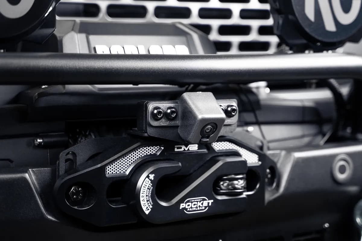 DV8 Offroad Front Camera Relocation Bracket - Bronco 2021+