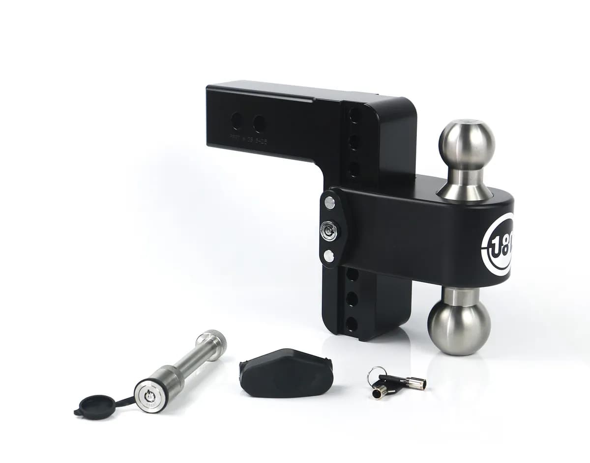 Cerakote 180 Hitch Stainless Steel 6in Drop Hitch With 2.5in Shank (10k/18.5k Grwr) With Ws05