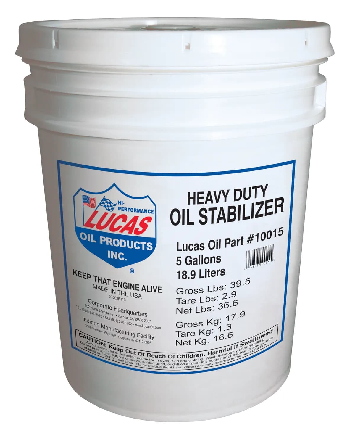 Lucas Oil Products 10015 Heavy Duty Oil Stabilizer