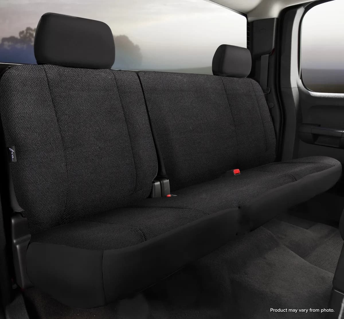 Fia Trs45-11 Black Tr40 Series - Wrangler Saddleblanket Custom Fit Rear Seat Cover - Solid Black