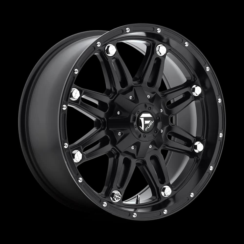 Hostage 17x9 6x135.006x139.70 Matte Black 1 mm