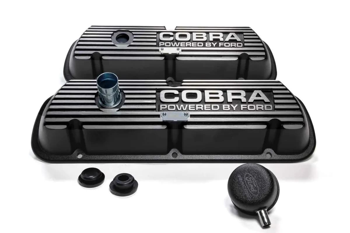 Ford Performance - Black Satin Valve Covers - M-6582-A