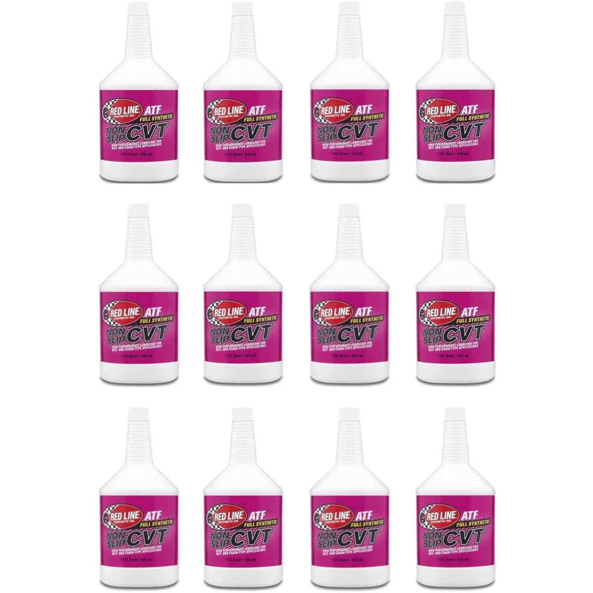 Non-Slip CVT Trans Fluid Case 12 x 1 Quart Bottle