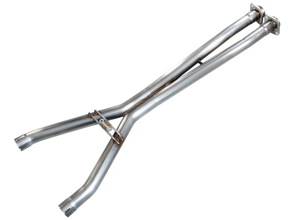 AWE Track Edition Axleback Exhaust for C6 Chevrolet Corvette 6.2L (2009-2013) - Diamond Black Tips 3020-43662