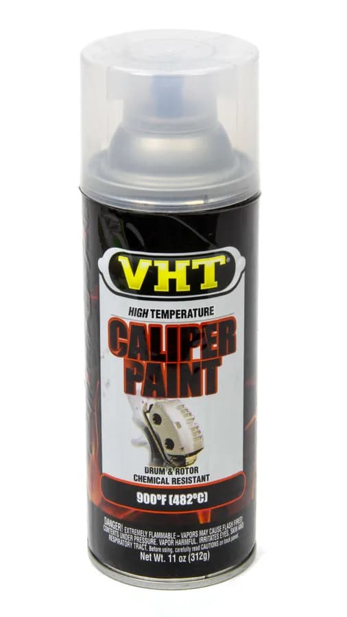 High Temperature Caliper Paint; Gloss Clear; 11 Oz. Aerosol