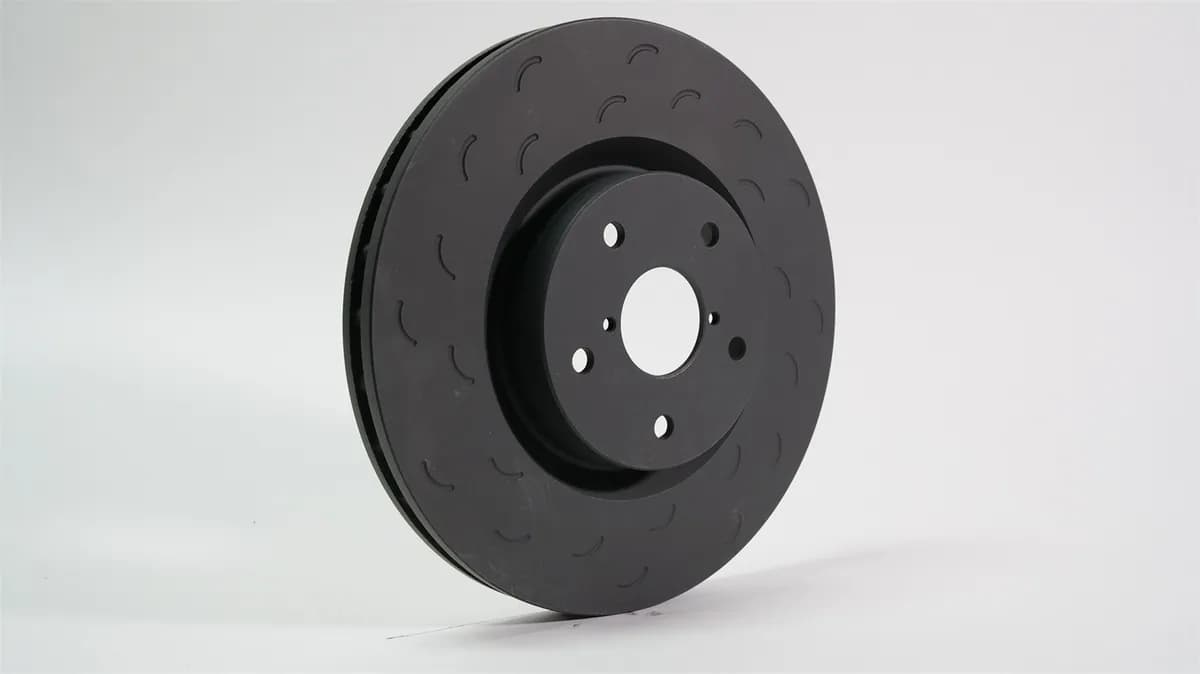 Talon Slotted Brake Rotors; Rear; Vented Rotor; 12.99 in. Dia.; 2.48 in. Height;