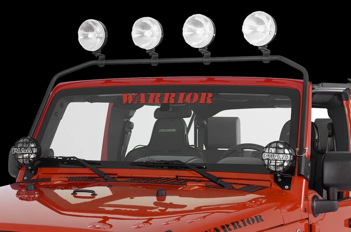 Warrior Front Light Bar 76-96 CJ And YJ