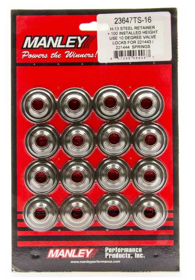 Manley 23647TS-16 Manley Spring Retainer, RET-H-13 1.550,+.100 DBL