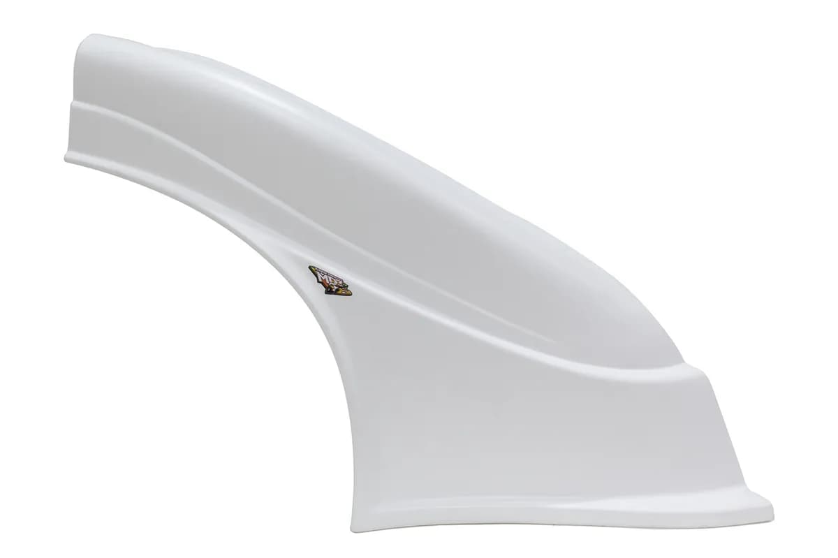 MD3 Plastic Dirt Fender White