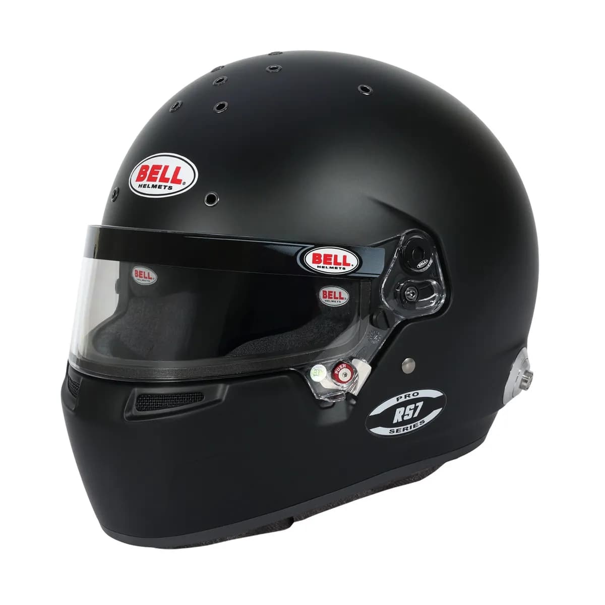 Helmet Rs7 7-3/8 Flat Black Sa2025 Fia8859