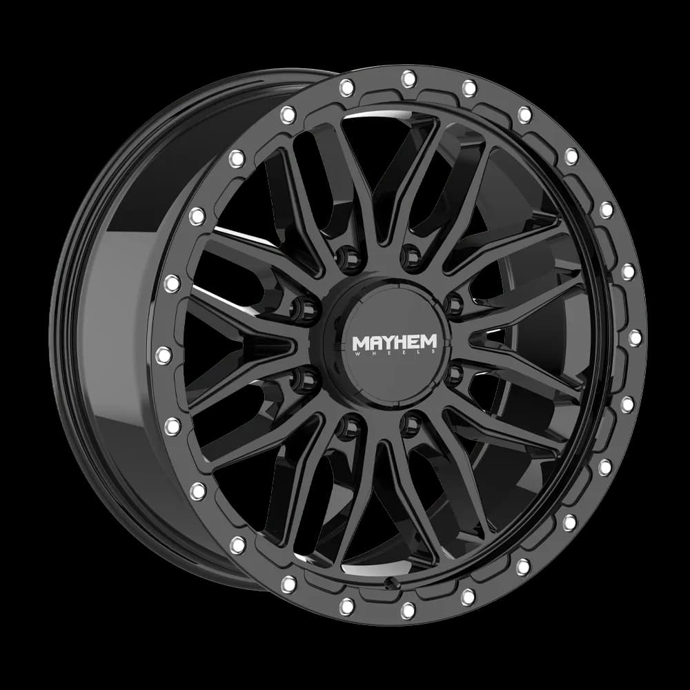Vector (8310) Gloss Black 17x9 8170 18mm 125.2mm