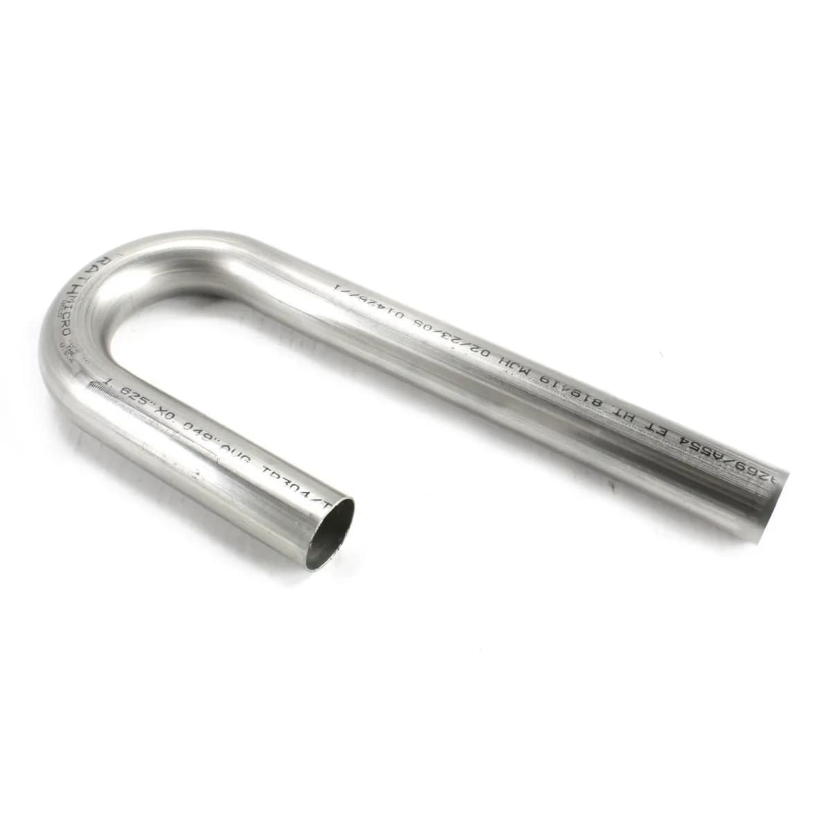 Patriot Exhaust H6902 304 Stainless Steel 1 1/2" tube diameter, 2" radius J-Bends